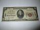 $20 1929 Gladbrook Iowa Ia National Currency Bank Note Bill Ch. #5461 Rare