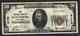 $20 1929 Hattiesburg Mississippi Ms National Currency Bank Note #5176 Nt0119