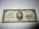 $20 1929 Hanford California Ca National Currency Bank Note Bill! #5863 Fine