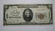 $20 1929 Hazleton Pennsylvania Pa National Currency Bank Note Bill Ch. #3893 Vf+