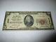 $20 1929 High Point North Carolina Nc National Currency Bank Note Bill 4568 Fine