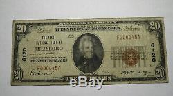 $20 1929 Hillsboro Kansas KS National Currency Bank Note Bill Ch. #6120 RARE