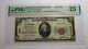 $20 1929 Johnsonburg Pennsylvania National Currency Bank Note Bill Ch #4544 Vf25