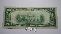 $20 1929 Lexington Kentucky KY National Currency Bank Note Bill Ch. #906 XF+