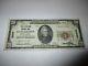 $20 1929 Littlestown Pennsylvania Pa National Currency Bank Note Bill! #9207 Vf
