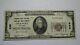 $20 1929 Lockport New York Ny National Currency Bank Note Bill Ch. #639 Rare
