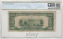 $20 1929 Logan Utah National Currency Bank Note Bill Charter #4670 RARE! PCGS