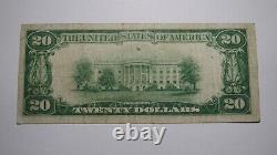 $20 1929 Mankato Minnesota MN National Currency Bank Note Bill Charter #1683 VF