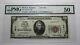$20 1929 Marion Kansas Ks National Currency Bank Note Bill #7911 Uncirculated