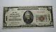 $20 1929 Monticello Illinois Il National Currency Bank Note Bill! Ch. #4826 Rare