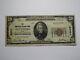 $20 1929 Montpelier Ohio Oh National Currency Bank Note Bill Charter #5341 Fine
