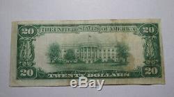 $20 1929 Neodesha Kansas KS National Currency Bank Note Bill! Ch. #6895 VF+
