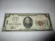 $20 1929 Nevada Missouri Mo National Currency Bank Note Bill! Ch. #9382 Fine
