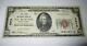 $20 1929 New Bethlehem Pennsylvania Pa National Currency Bank Note Bill #4978 Vf