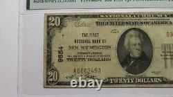 $20 1929 New Wilmington Pennsylvania National Currency Bank Note Bill #9554 VF20