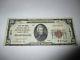 $20 1929 Newburyport Massachusetts Ma National Currency Bank Note Bill #1011 Vf