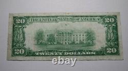 $20 1929 North Platte Nebraska NE National Currency Bank Note Bill Ch #3496 RARE