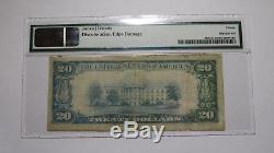 $20 1929 North Rose New York NY National Currency Bank Note Bill Ch #10016 FINE