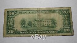 $20 1929 Opp Alabama AL National Currency Bank Note Bill Charter #7985 RARE