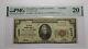 $20 1929 Orangeburg South Carolina National Currency Bank Note Bill #10650 Vf20