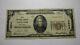 $20 1929 Oshkosh Wisconsin Wi National Currency Bank Note Bill! Ch. #6604 Fine