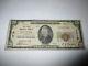 $20 1929 Ottawa Kansas Ks National Currency Bank Note Bill! Ch. #1718 Fine