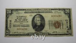 $20 1929 Painesville Ohio OH National Currency Bank Note Bill Ch. #13318 FINE+