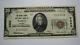 $20 1929 Paola Kansas Ks National Currency Bank Note Bill Ch. #3584 Vf! Rare
