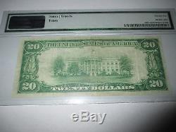 $20 1929 Parkston South Dakota SD National Currency Bank Note Bill! #7662 VF