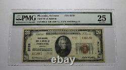 $20 1929 Phoenix Arizona AZ National Currency Bank Note Bill! Ch. #3728 VF25 PMG