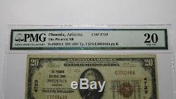 $20 1929 Phoenix Arizona AZ National Currency Bank Note Bill! Ch. #4729 VF20 PMG