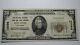 $20 1929 Red Wing Minnesota Mn National Currency Bank Note Bill! Ch. #13396 Vf