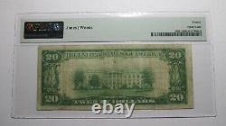$20 1929 Rochester Minnesota MN National Currency Bank Note Bill #579 VF20 PMG