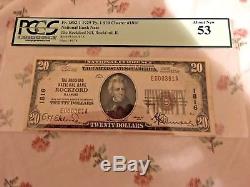 $20 1929 Rockford Illinois, IL National Currency Bank Note Bill Ch#1816 NEW PCGS