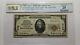 $20 1929 Rockwood Pennsylvania Pa National Currency Bank Note Bill #9769 Vf25