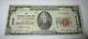 $20 1929 Rutherford New Jersey Nj National Currency Bank Note Bill Ch #5005 Fine
