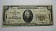 $20 1929 Rye New York Ny National Currency Bank Note Bill! Ch. #5662 Rare