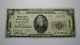 $20 1929 Saguache Colorado Co National Currency Bank Note Bill Ch. #9997 Fine