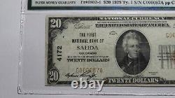 $20 1929 Salida Colorado CO National Currency Bank Note Bill Ch. #4172 VF20 PMG