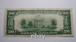 $20 1929 San Francisco California CA National Currency Bank Note Bill #13044 VF+
