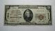$20 1929 San Francisco California Ca National Currency Bank Note Bill Ch. #13044