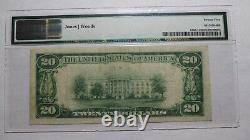 $20 1929 San Jose California CA National Currency Bank Note Bill #13338 VF25 PMG