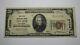 $20 1929 San Jose California Ca National Currency Bank Note Bill Ch. #13338 Vf