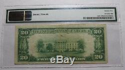 $20 1929 Scenery Hill Pennsylvania PA National Currency Bank Note Bill #7262 PMG
