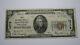 $20 1929 Scottdale Pennsylvania Pa National Currency Bank Note Bill #13772 Vf++