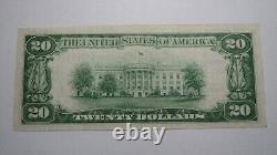 $20 1929 Sioux City Iowa IA National Currency Bank Note Bill Ch. #10139 XF++