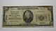 $20 1929 South Otselic New York Ny National Currency Bank Note Bill #7774 Rare