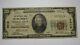 $20 1929 Spring City Pennsylvania Pa National Currency Bank Note Bill Ch. #2018