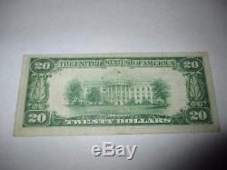 $20 1929 Trinidad Colorado CO National Currency Bank Note Bill Ch. #3450 VF