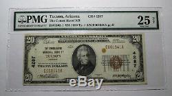 $20 1929 Tucson Arizona AZ National Currency Bank Note Bill Ch. #4287 PMG VF25